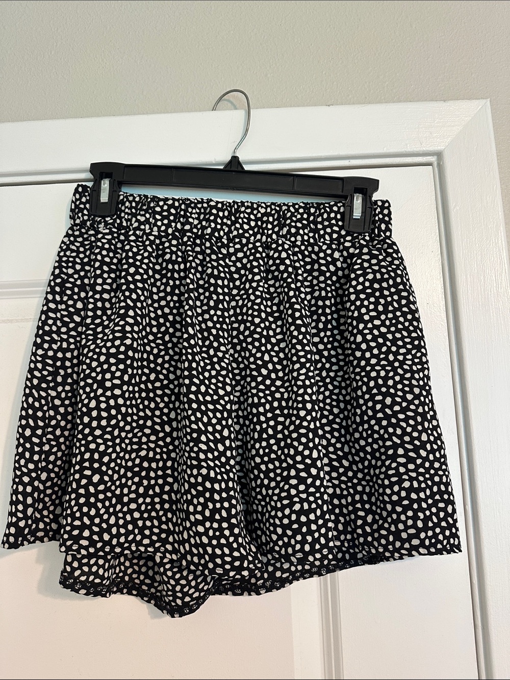 Nasty Gal Black and White Polka Dot Women’s Shorts